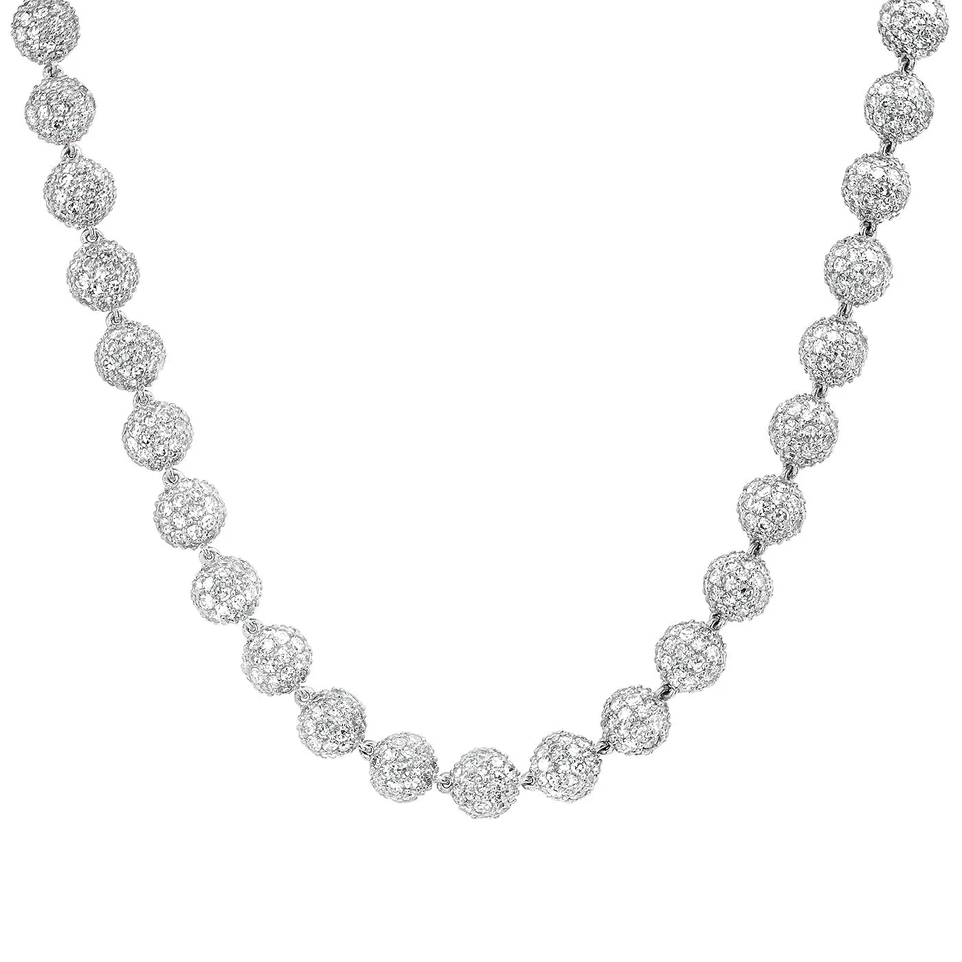 Diamond Orb Necklace