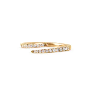DIAMOND SIMPLE WRAP RING