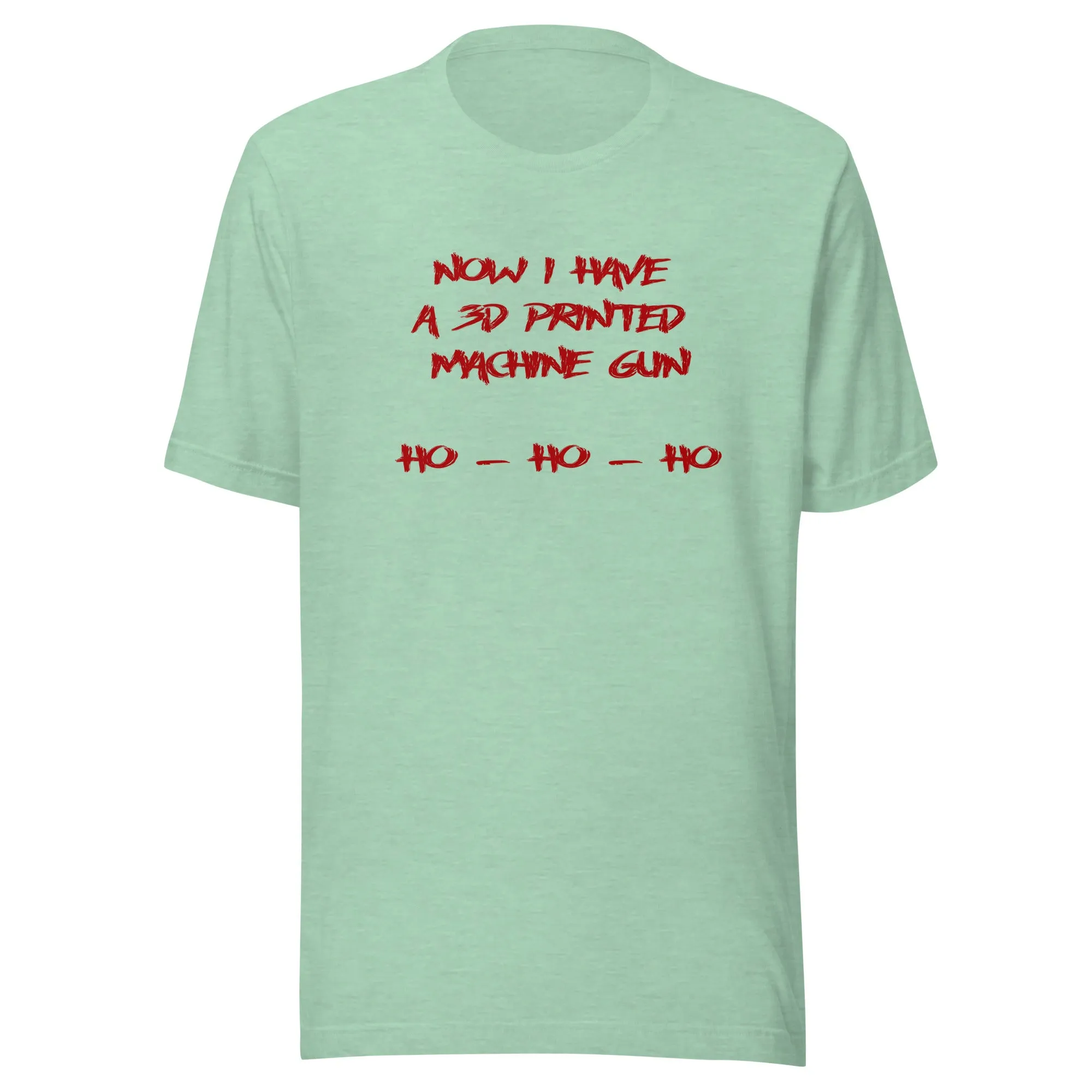 Die Hard Christmas 3D Printed Gun Men's T-shirt