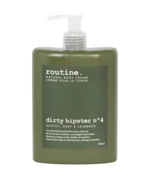 Dirty Hipster No. 4 Natural Body Cream