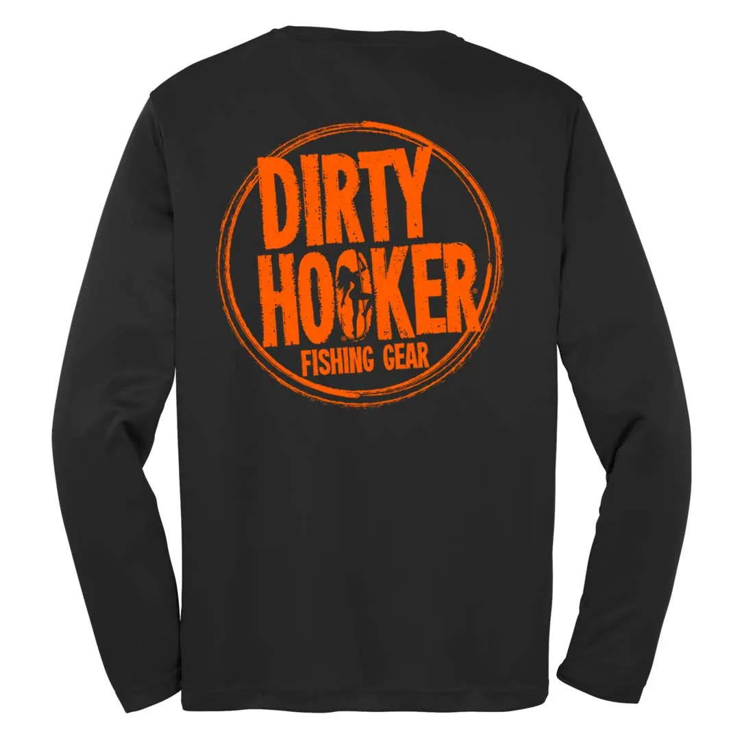 Dirty Hooker Stamp Orange Dry Fit