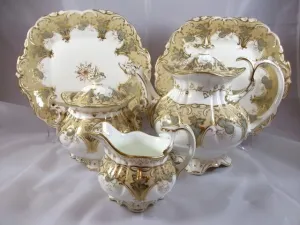Early Elegant English Tea Dessert Set