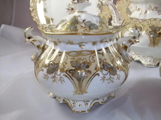 Early Elegant English Tea Dessert Set