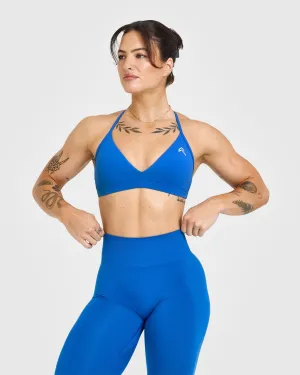 EasyLift™ Ultra Minimal V Neck Bralette | Oasis Blue