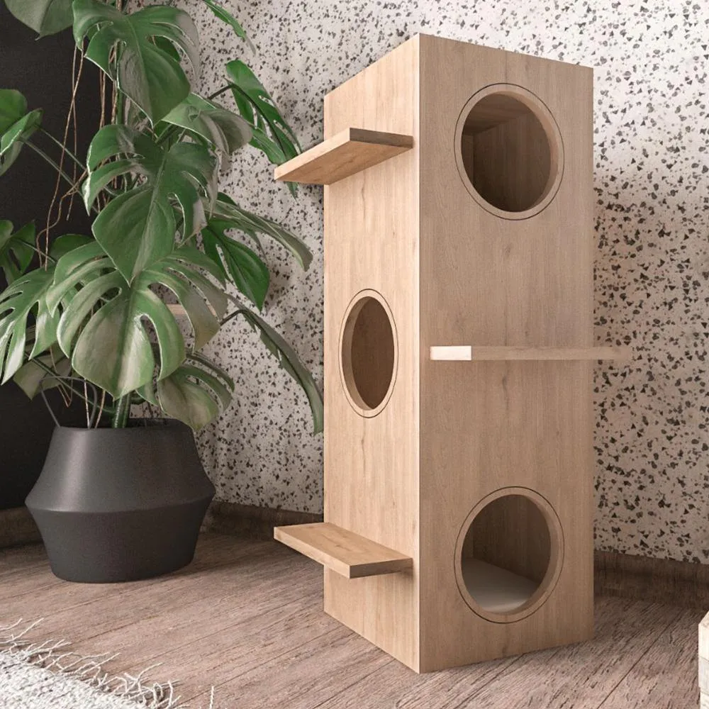 Elegant Dexter Modern Cat Tower