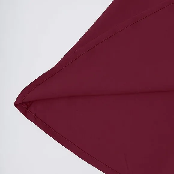 Elegant Maroon A-Line Skirt with Side Tie