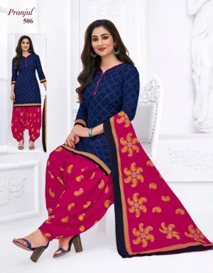 Elegant Pranjul Patiala Kurti Set - 100% Cotton - Must-have Collections