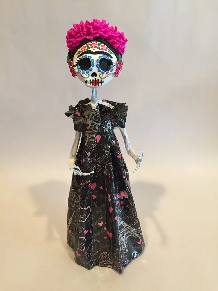 Elegant Sugar Skull Frida