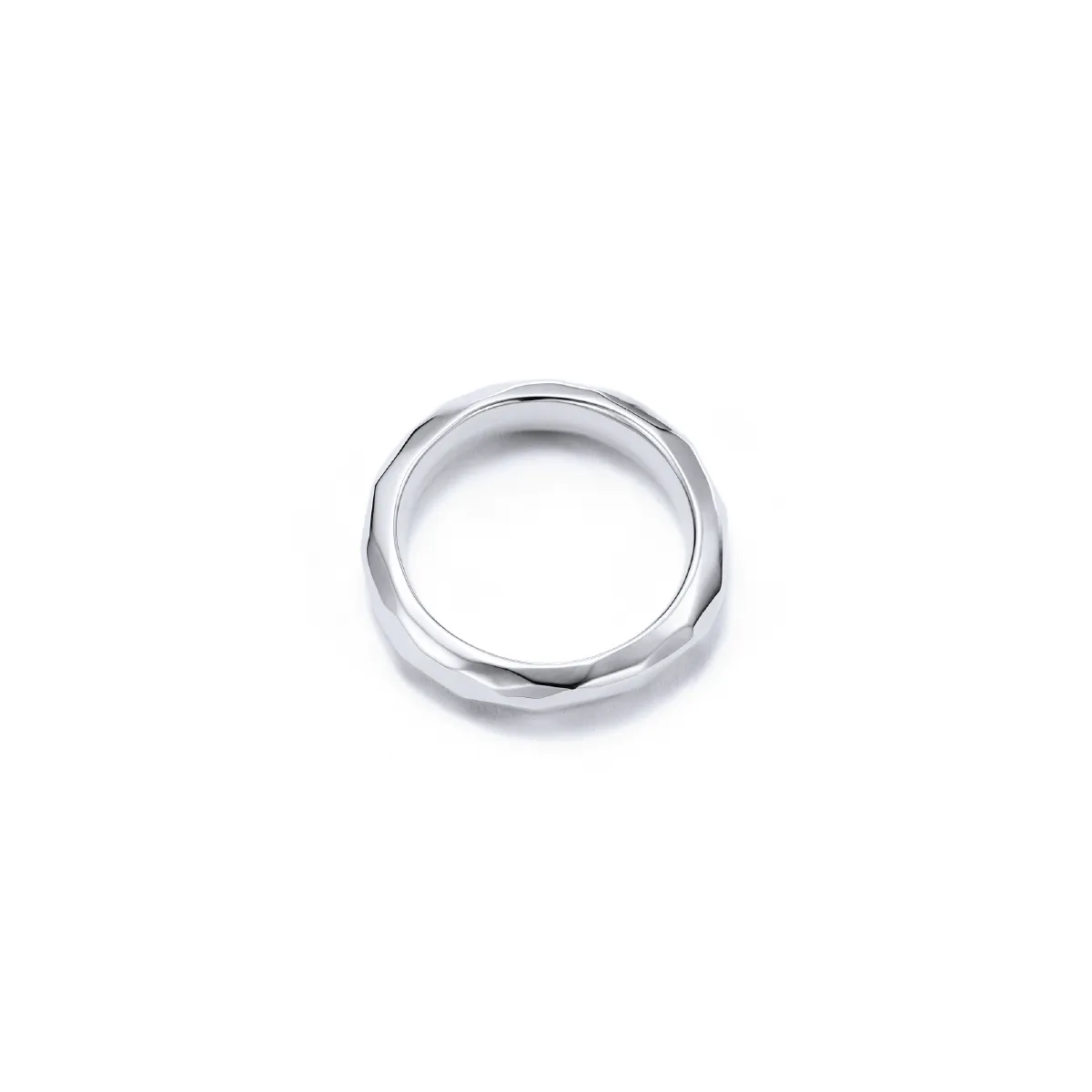 Enchantment Hammered Wedding Ring