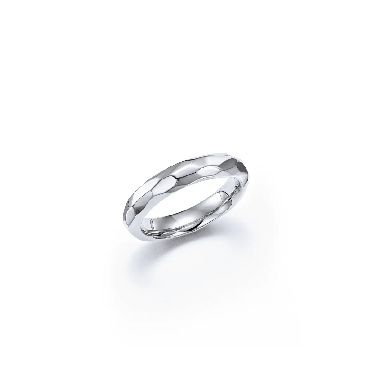 Enchantment Hammered Wedding Ring