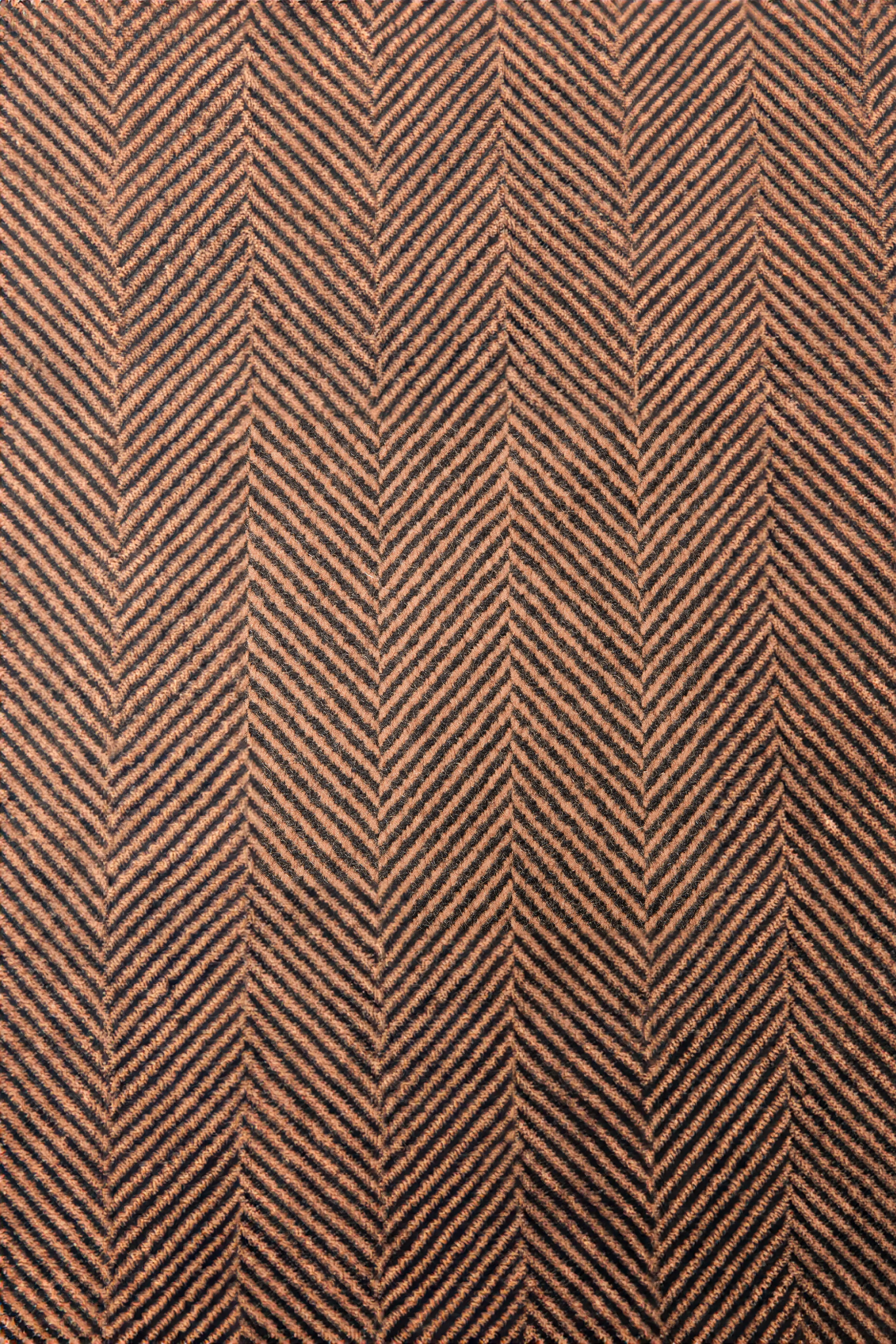 English Herringbone Wool & Cashmere Overcoat