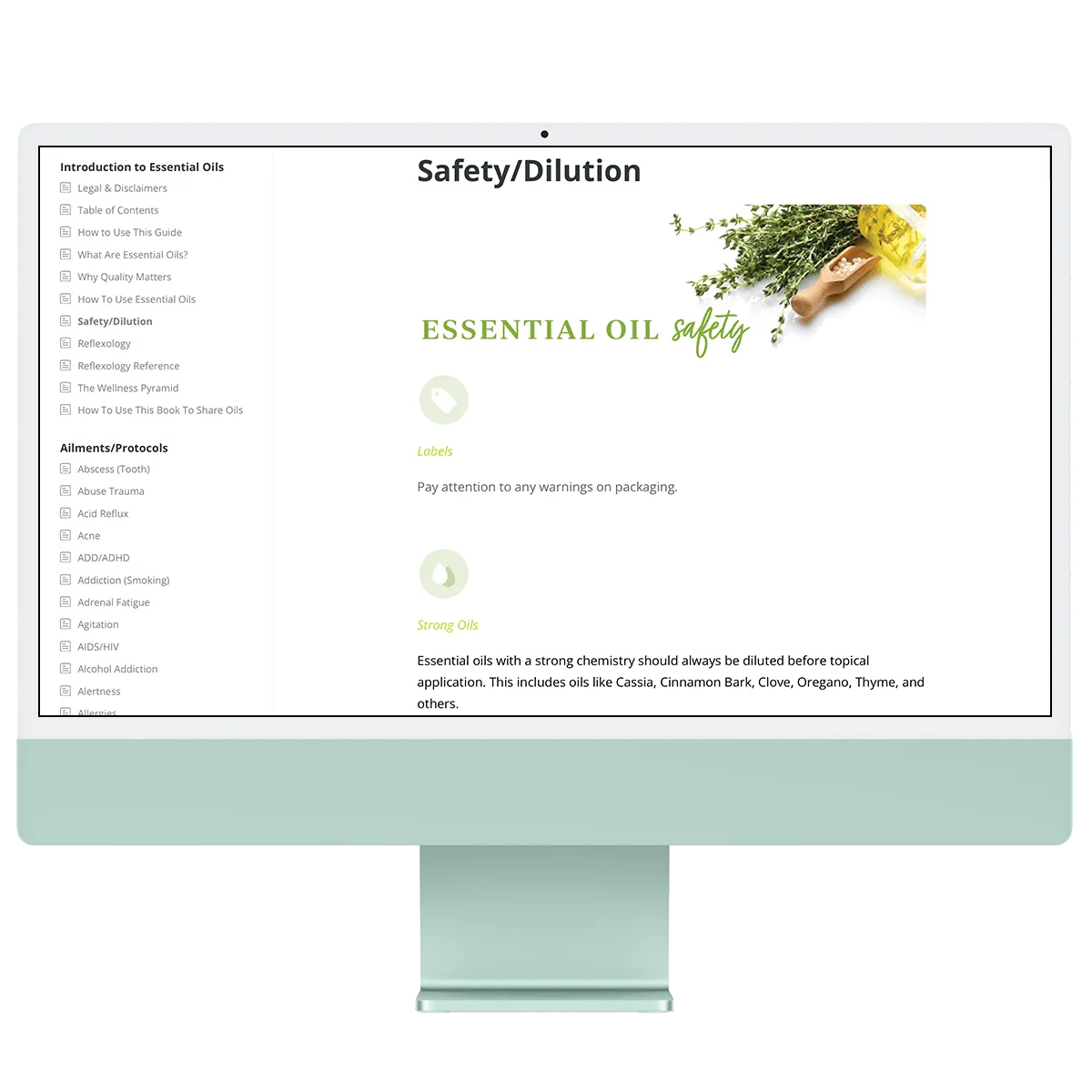 Essential Oils Made Simple Book 3rd Edition [Virtual Book]