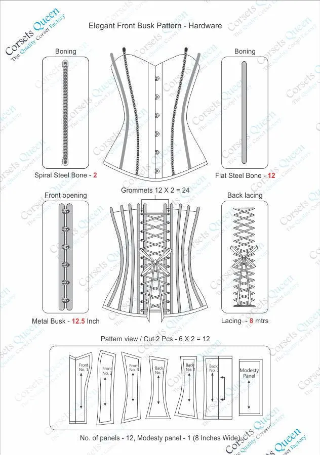 Estela Overbust Corset