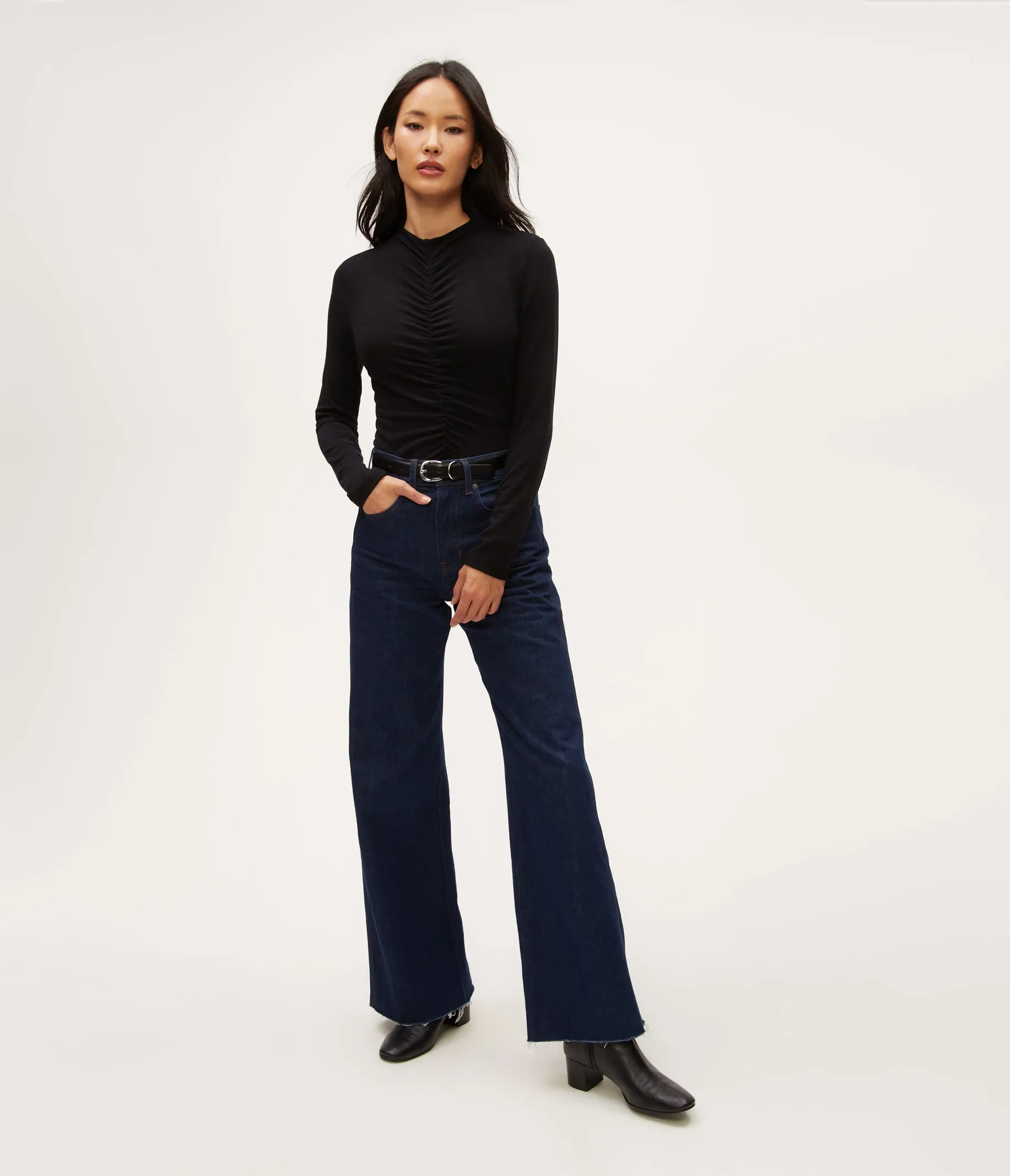 Evelyn Ruched Top