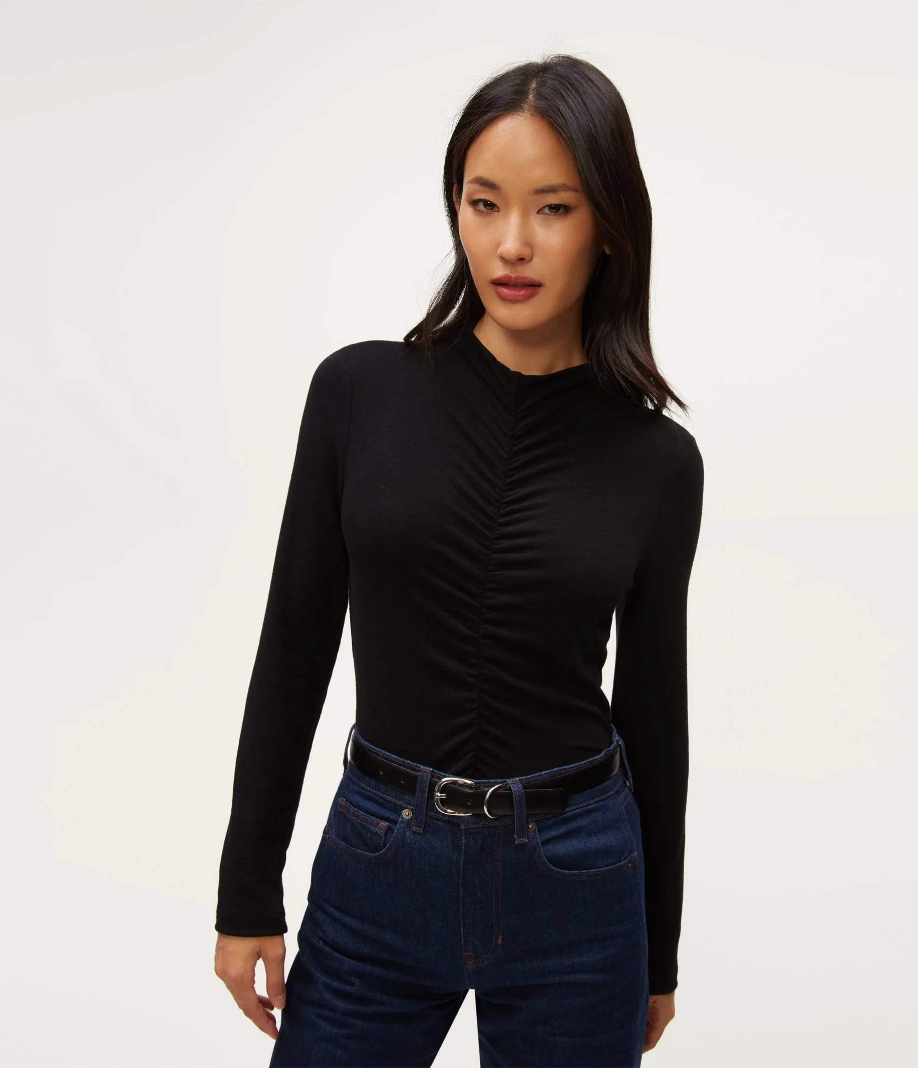 Evelyn Ruched Top