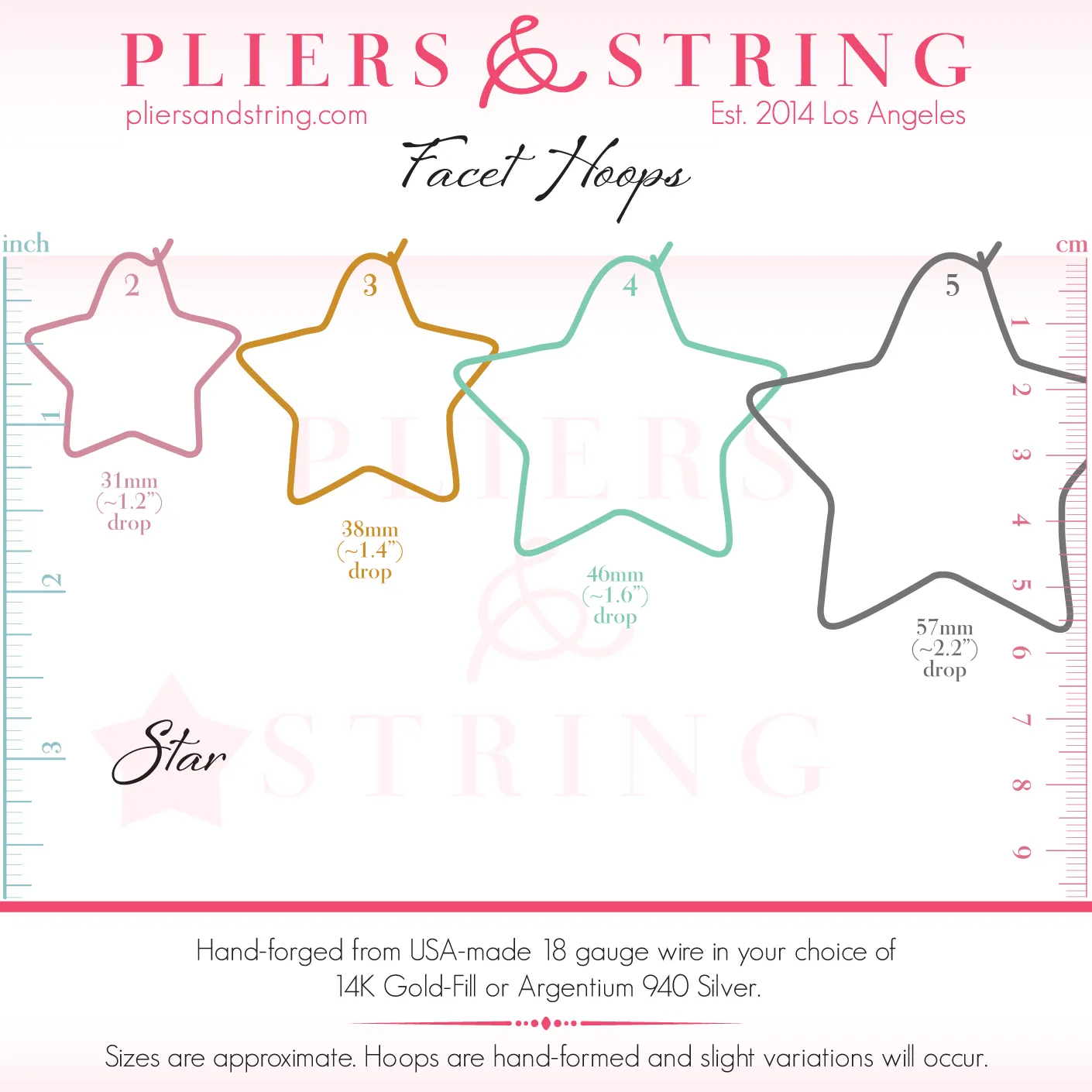 FACET Star Hoops