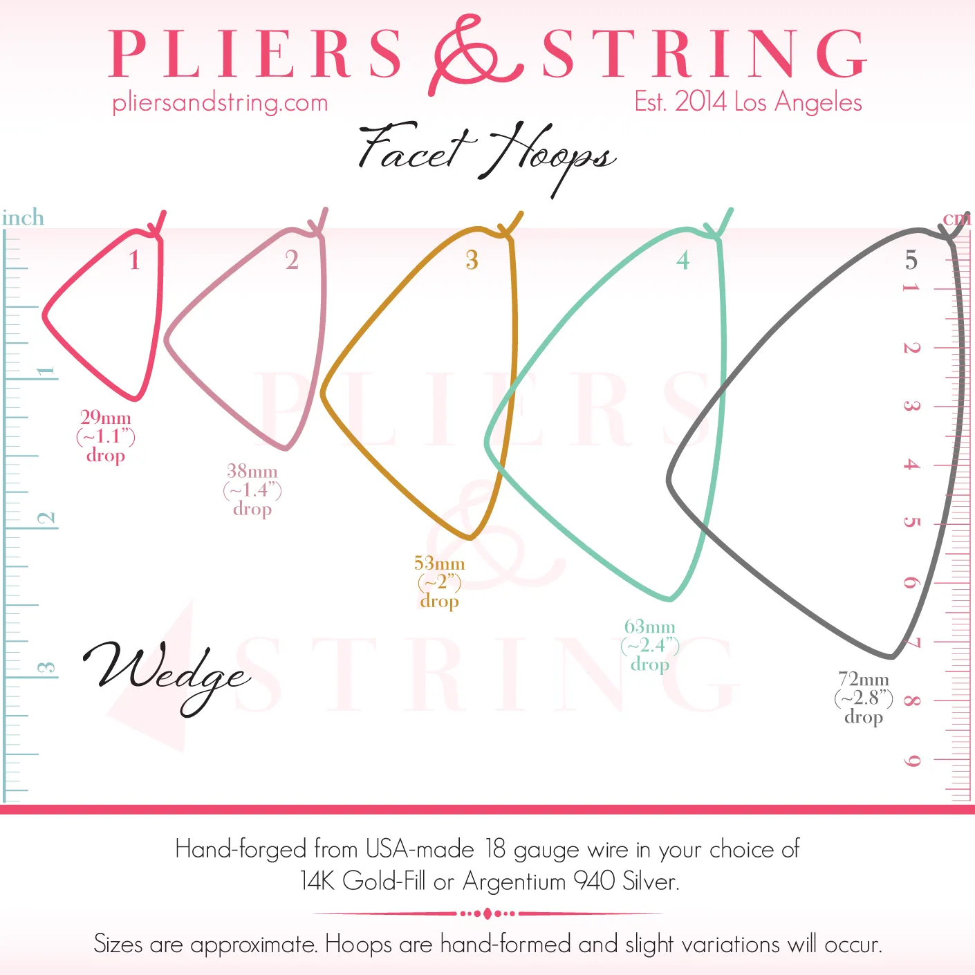 FACET Wedge Hoops
