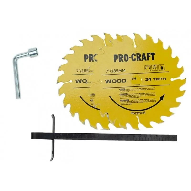 Fierastrau circular Procraft KR2300 diametru disc 185mm, 2.3KW, 5000RPM