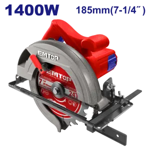 Fierăstrău Circular Electric 1400W, 185mm - ECSW1852, EMTOP