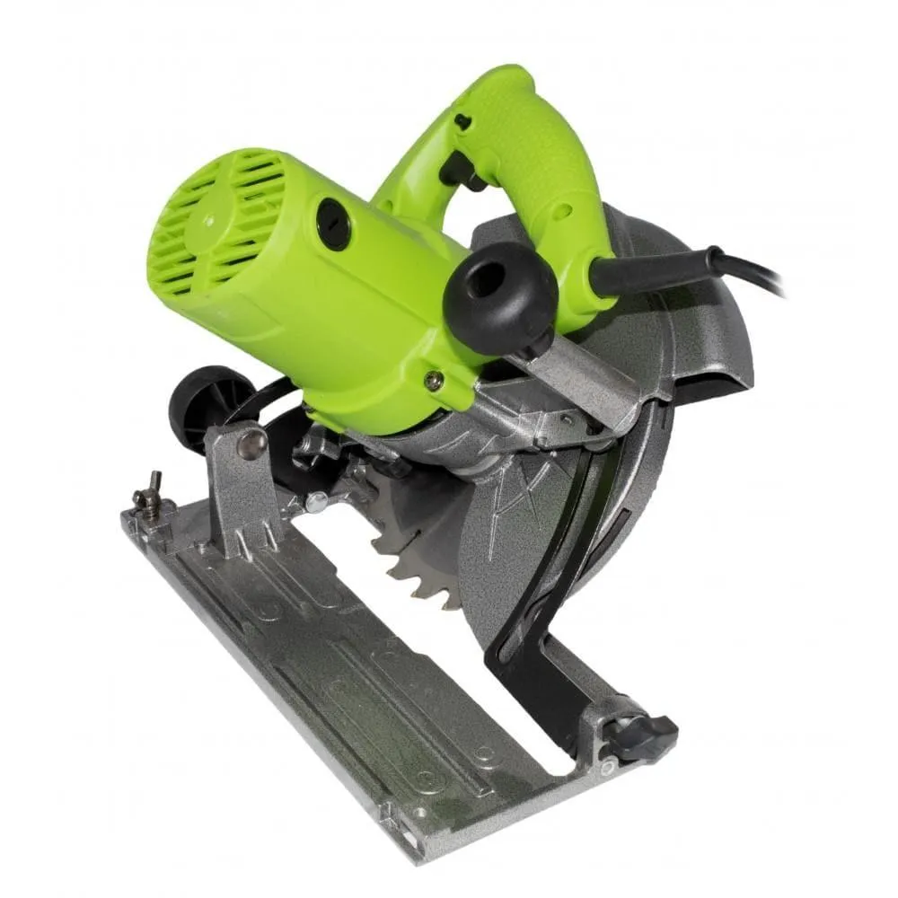 Fierăstrău Circular PROCRAFT – 2000W, Disc de 185mm, Viteză 5000 rpm, Ajustare Adâncime și Unghi de Tăiere