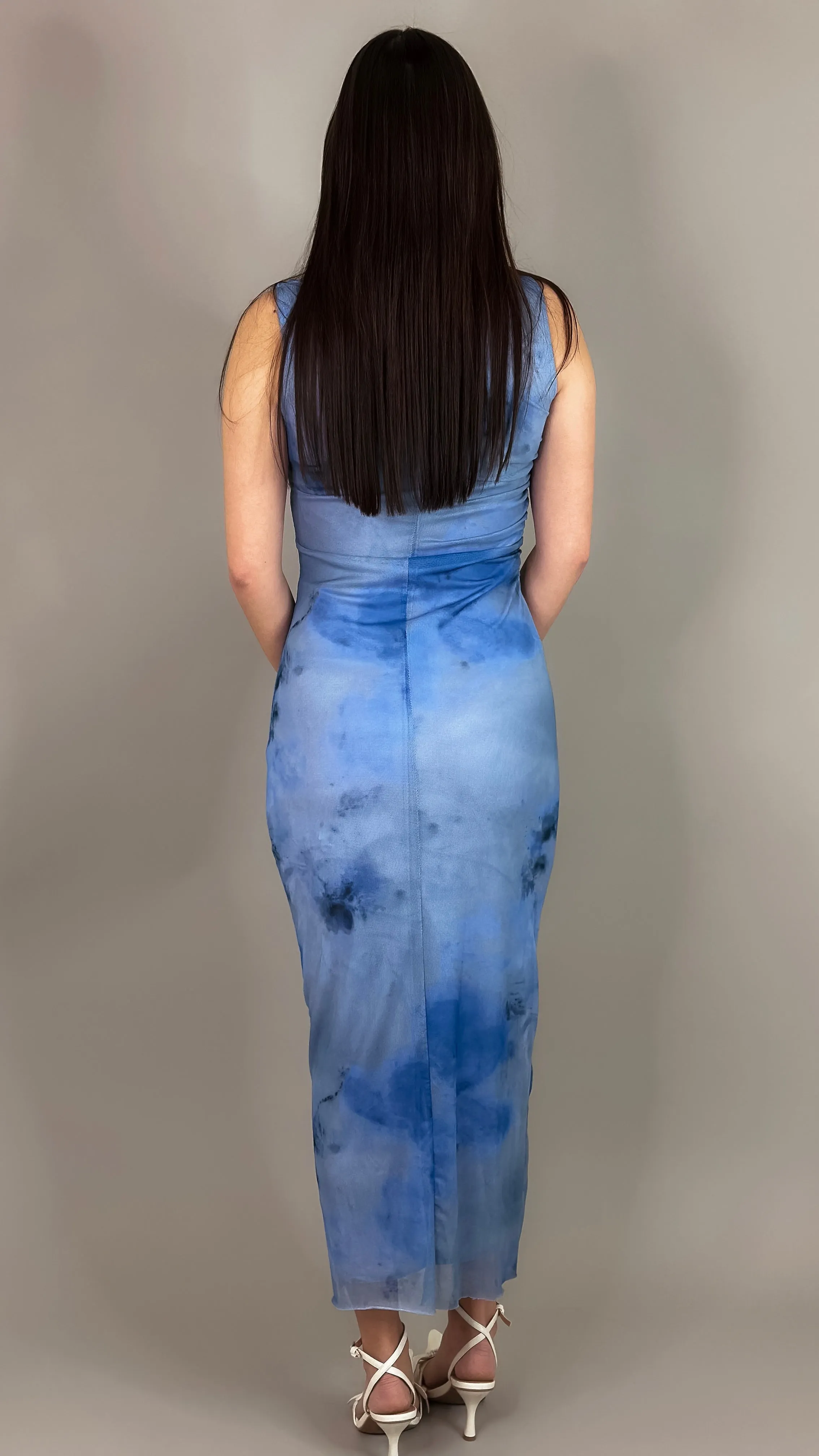 Fiji Blue Maxi Dress