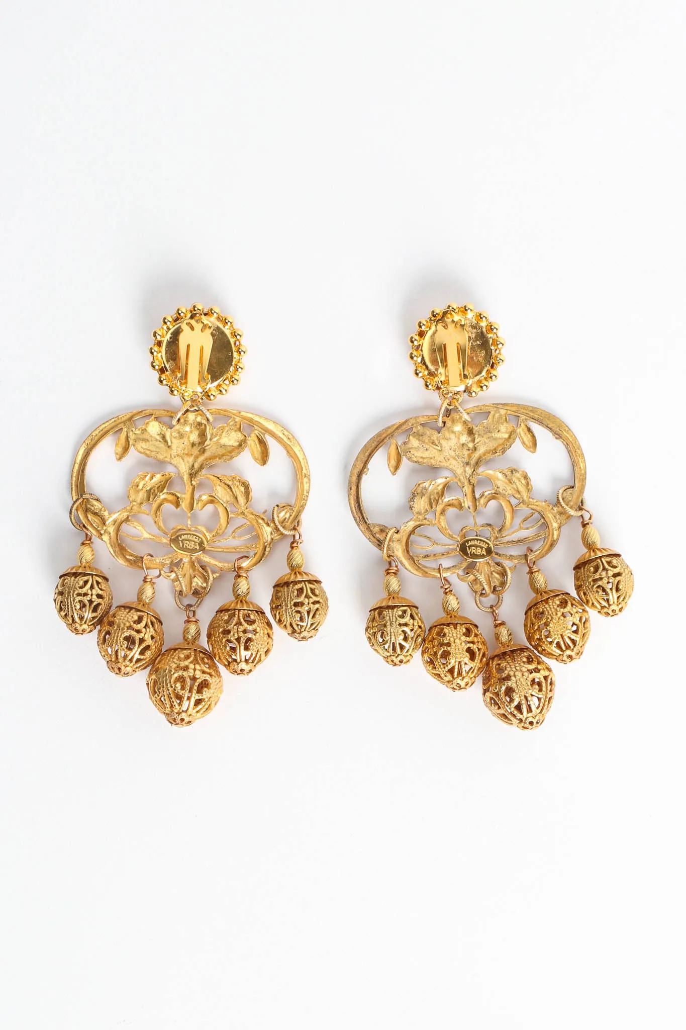 Filigree Bloom Multi Orb Earrings