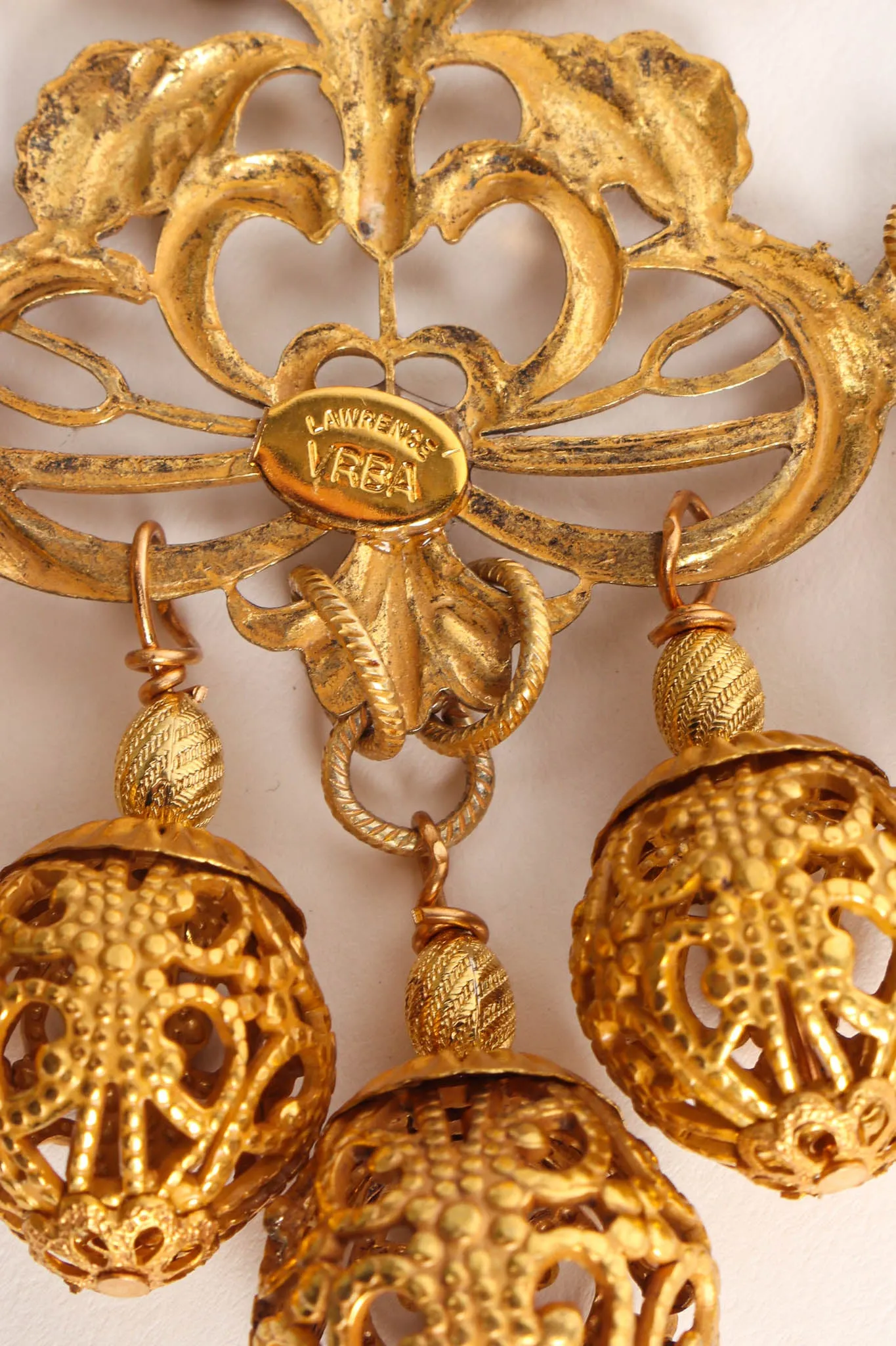 Filigree Bloom Multi Orb Earrings
