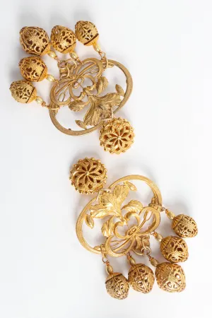 Filigree Bloom Multi Orb Earrings