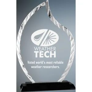 Flame Accent Glass Award