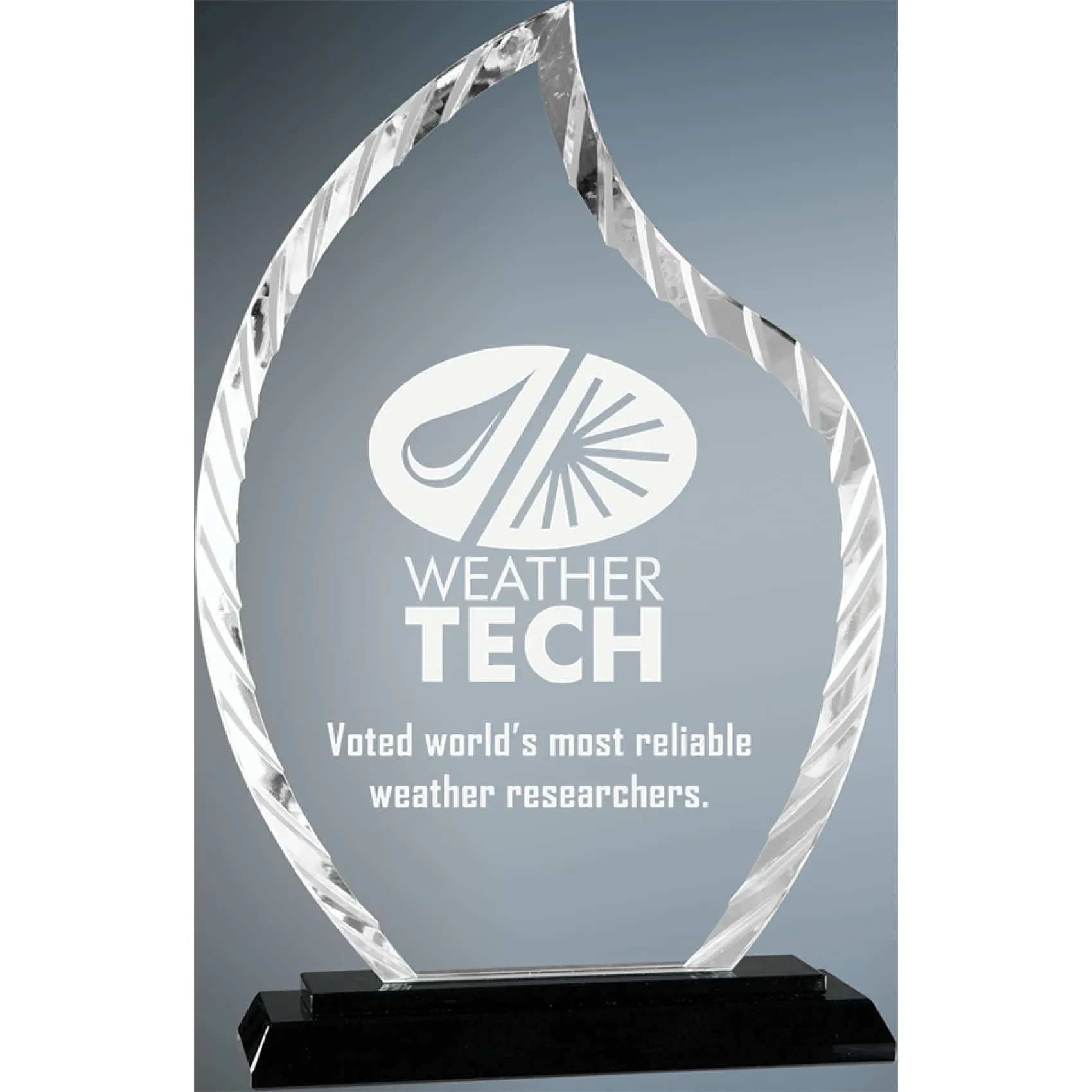 Flame Accent Glass Award