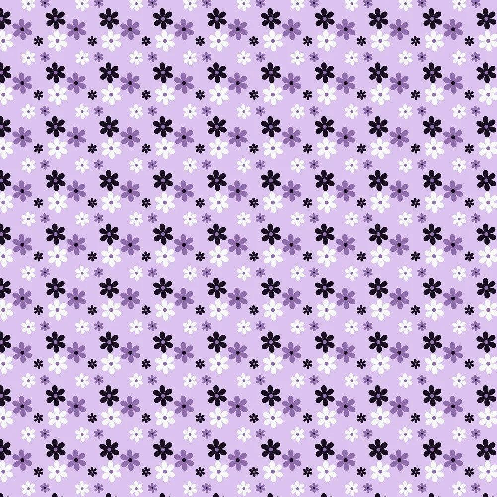 Floral Pattern Heat Transfer Vinyl Sheet