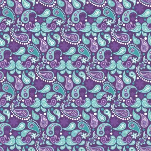 Floral Pattern Heat Transfer Vinyl Sheet