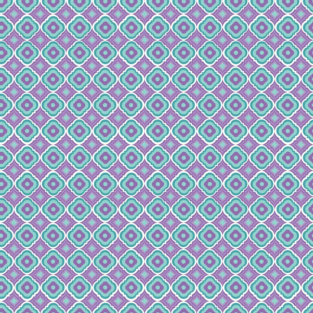 Floral Pattern Heat Transfer Vinyl Sheet