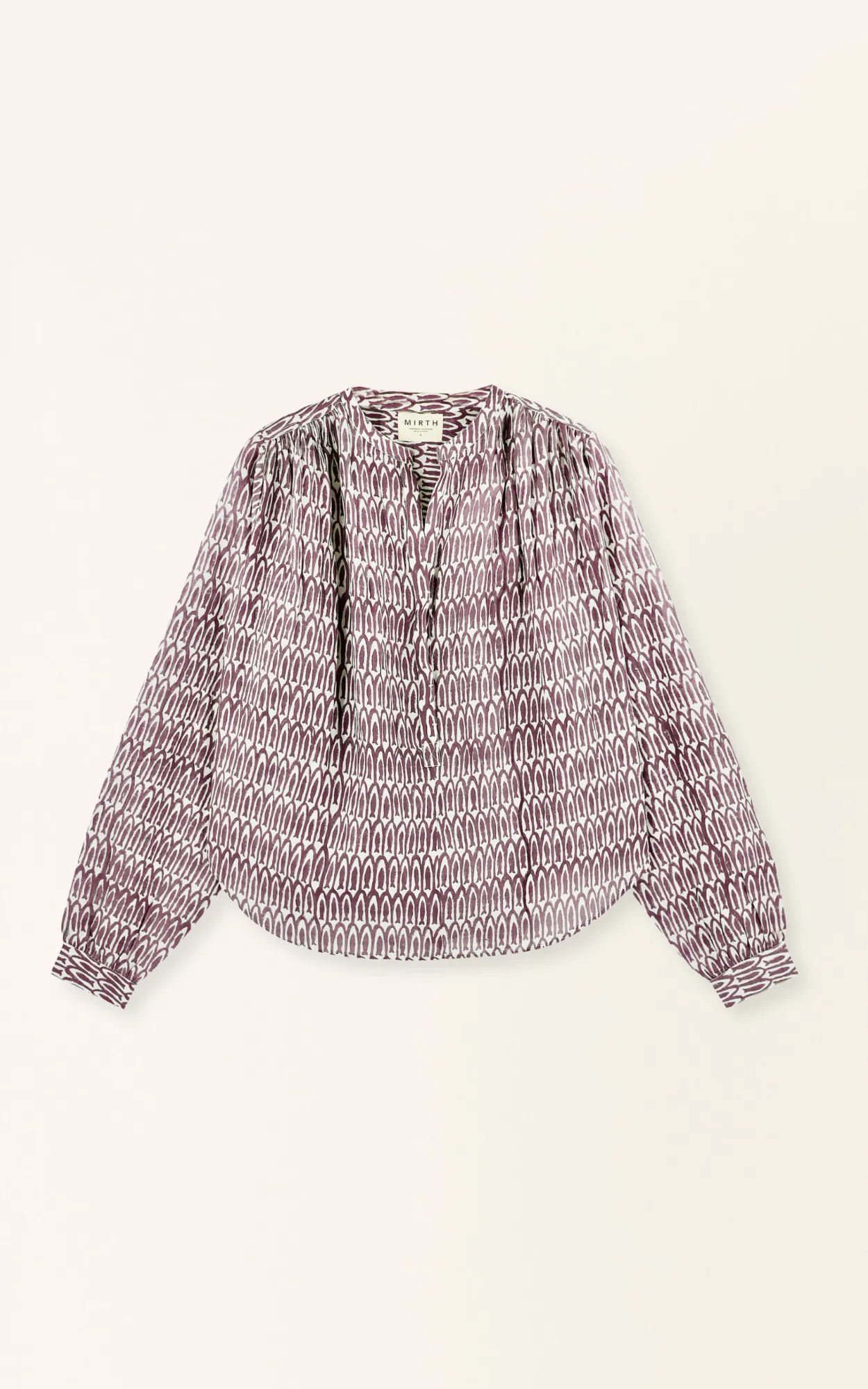 Florence Blouse in Grappa Minnow