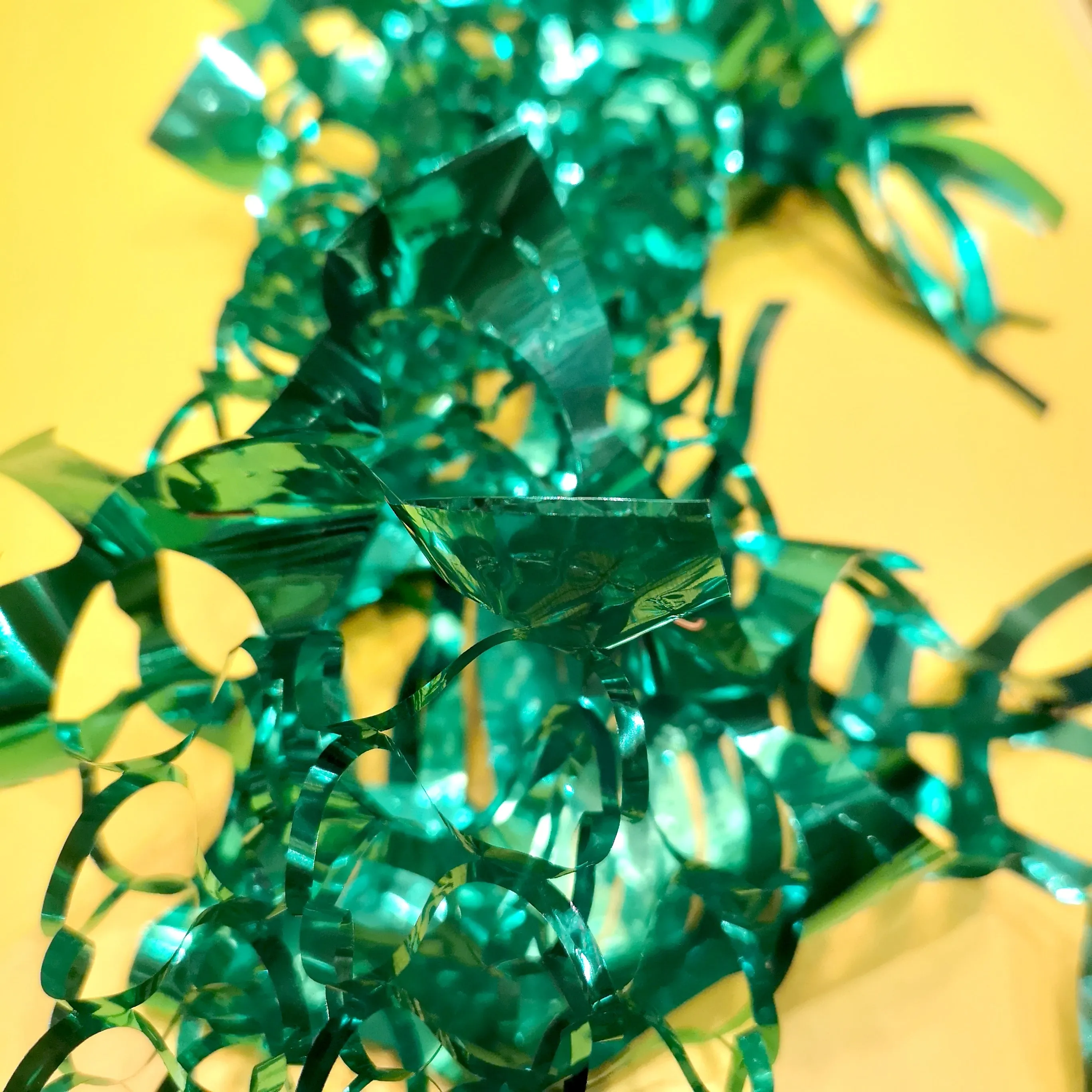 Foil honeycomb garlands
