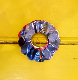 Foil honeycomb garlands