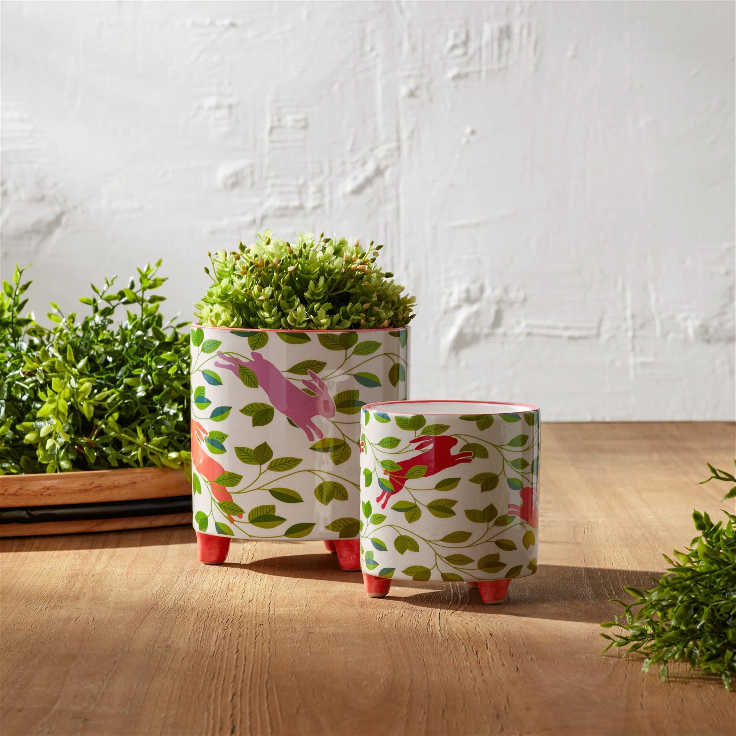 Foliage Half Orb (Set of 2)