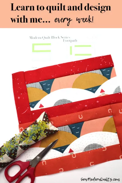 Footpath Quilt Block Pattern