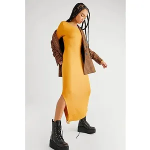 Free people beach Luna Midi Dress Siz S