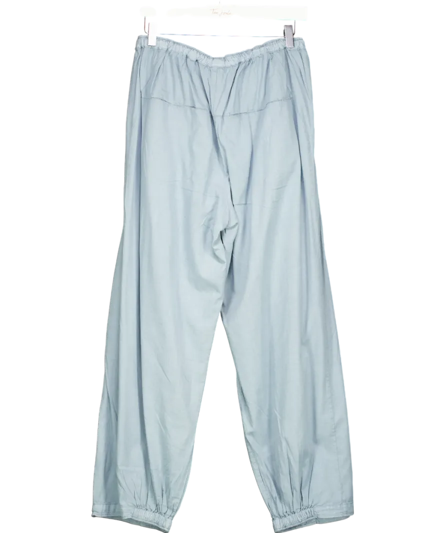 Free People Blue To The Sky Parachute Trousers UK XS