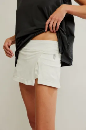Free People: Hot Shot Mini Skort - Ivory