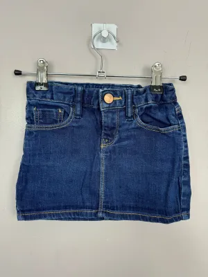 GAP denim skirt 6y