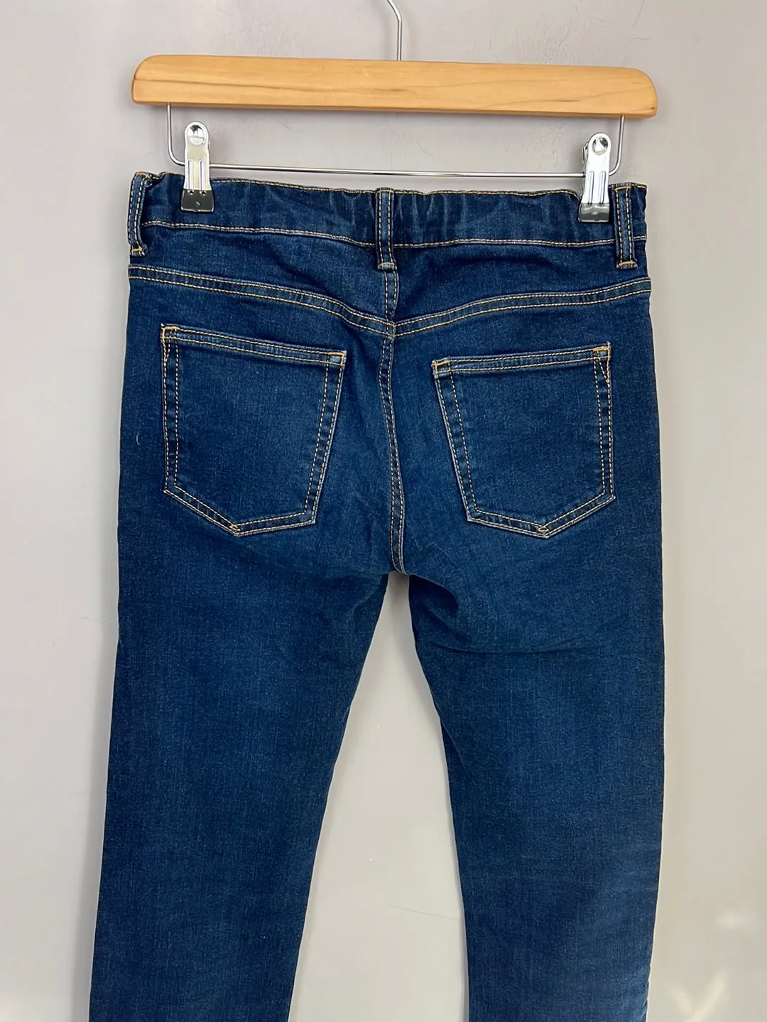 GAP Stretch Straight dark wash jeans 14y