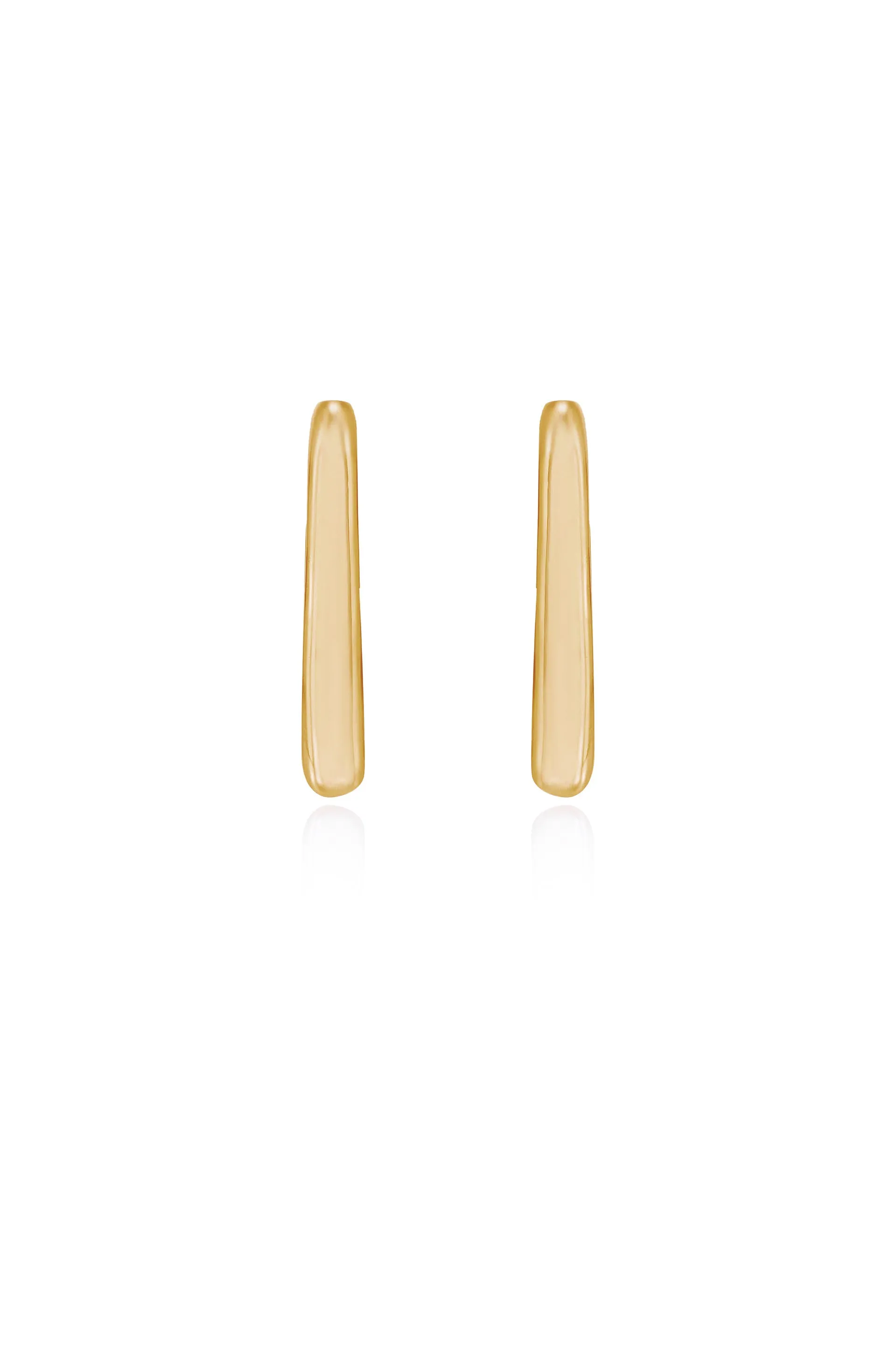 Geo Modern Cutout Hoops