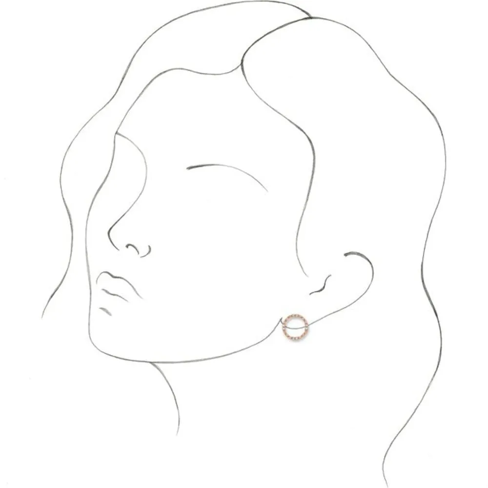 Geometric Circular Earrings