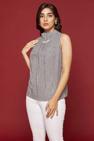 gingham top