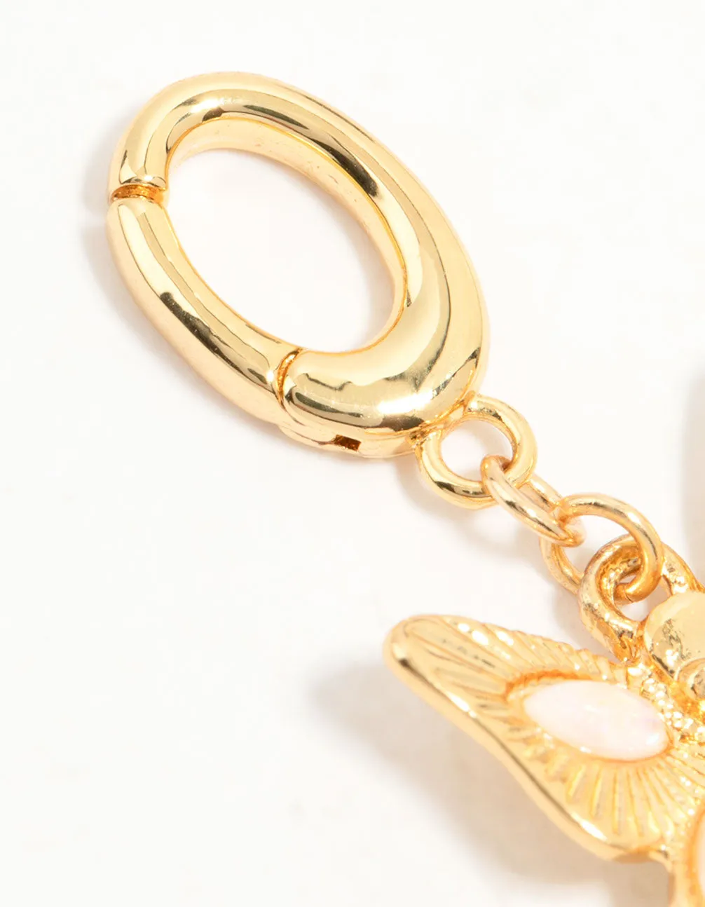 Gold Plated Opulent Butterfly Charm