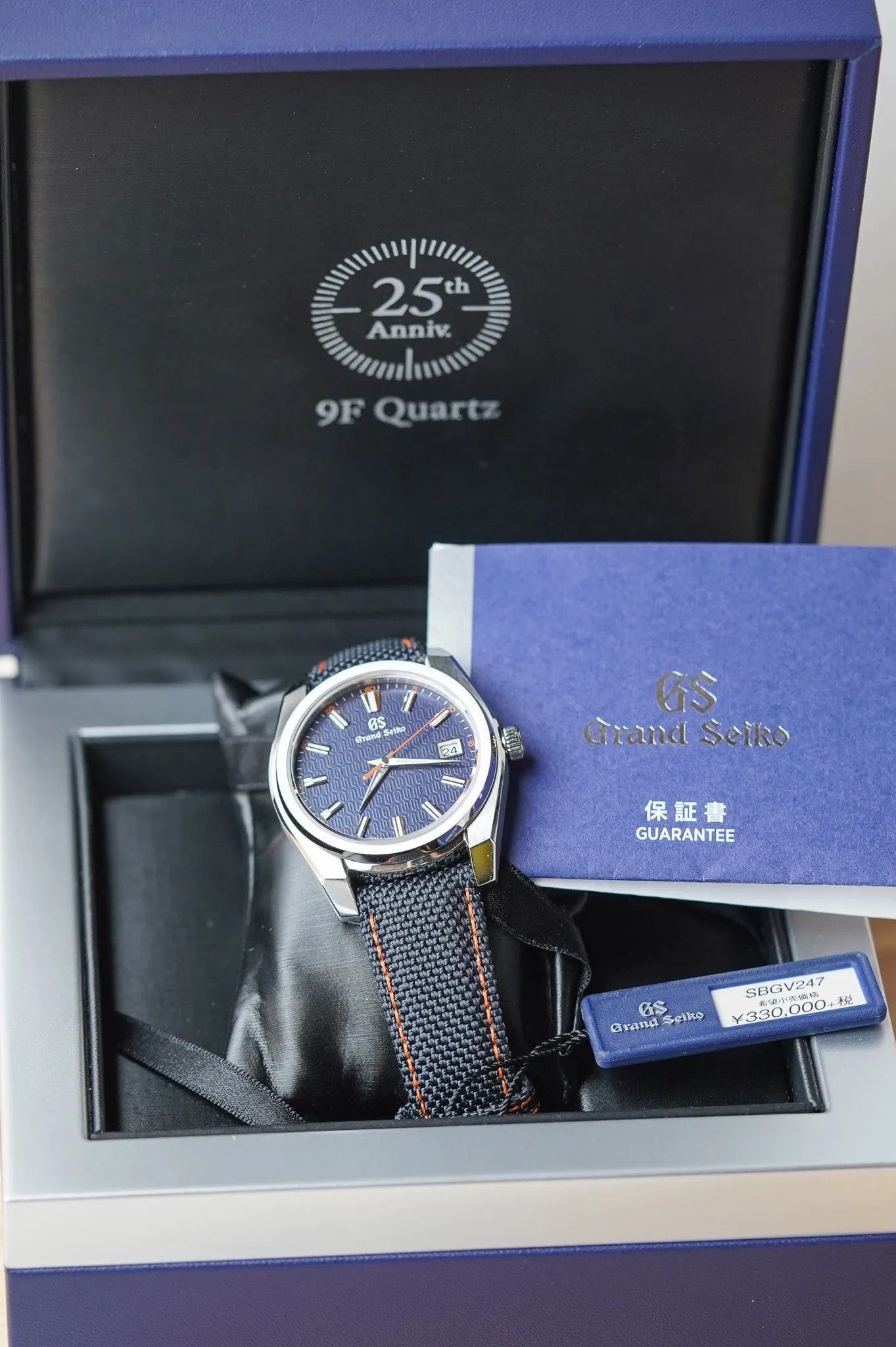 Grand Seiko Caliber 9F 25th Anniversary SBGV247