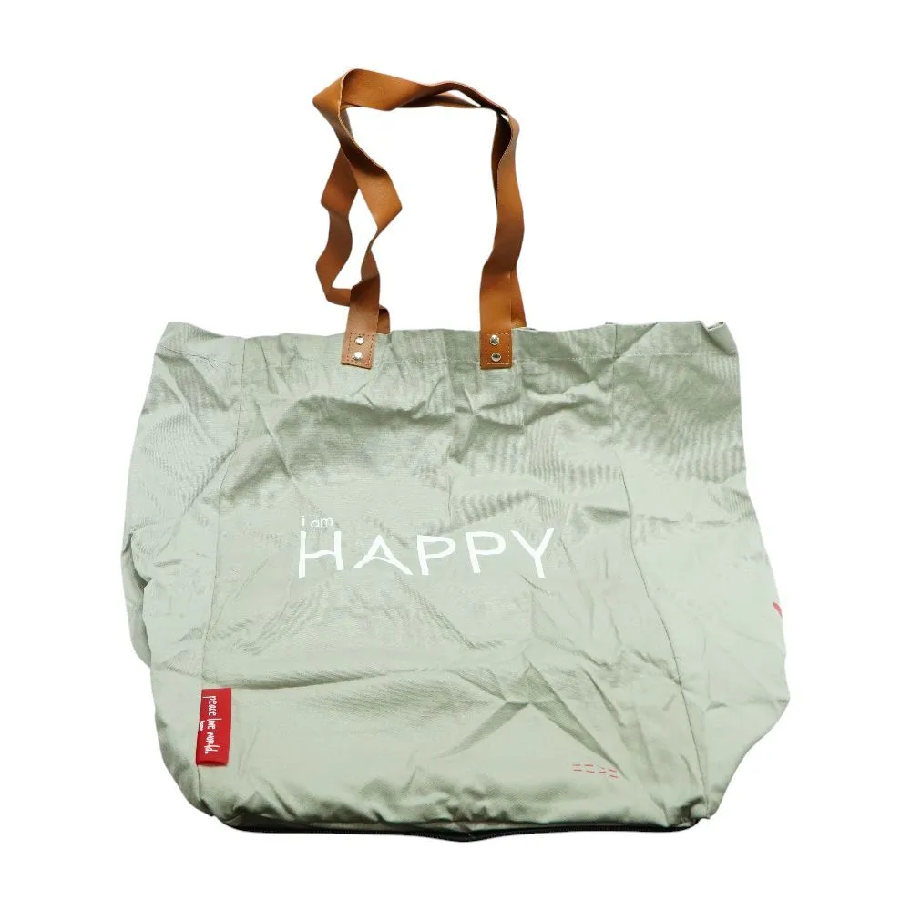 Gray Folding Tote With Case Cover