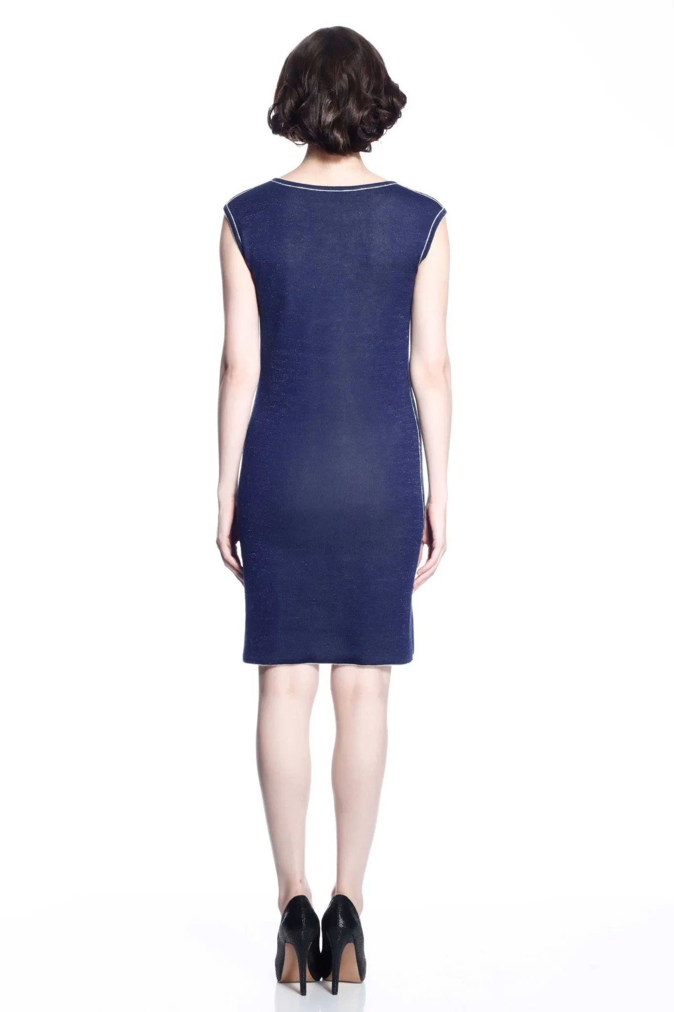 Greta Elegant Reversible Knit-Dress
